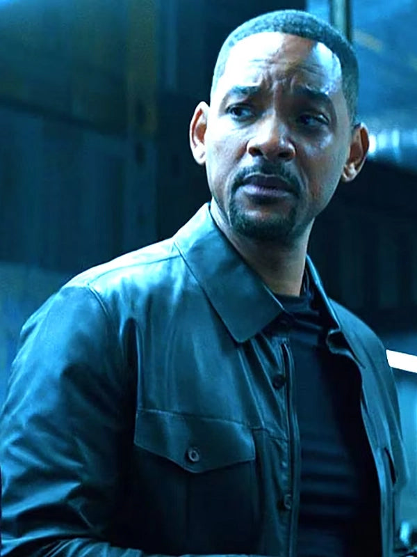 Bad Boys Ride 4 Will Smith Black Leather Jacket