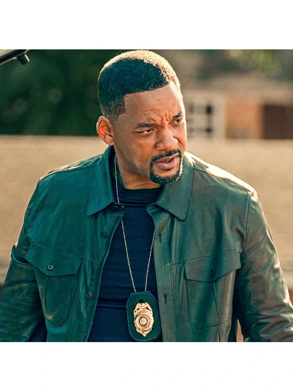 Bad Boys Ride 4 Will Smith Black Leather Jacket