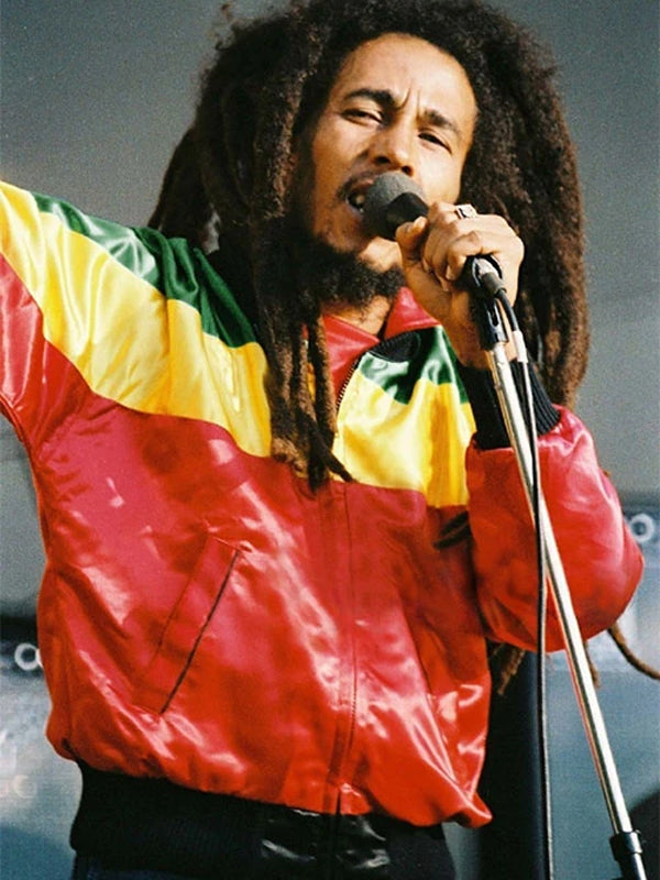 Bob Marley 1980 Concert Crystal Palace Bomber Jacket