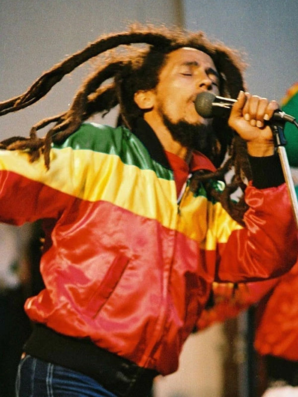 Bob Marley 1980 Concert Crystal Palace Bomber Jacket