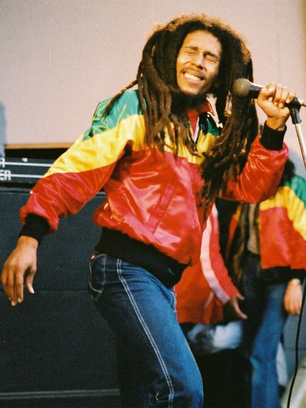 Bob Marley 1980 Concert Crystal Palace Bomber Jacket