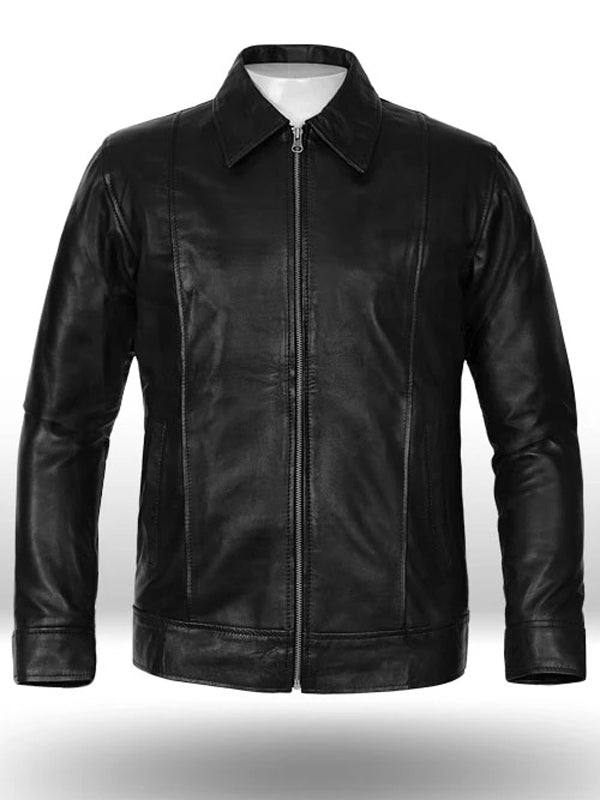 Californication Hank Moody S5 Black Leather Jacket