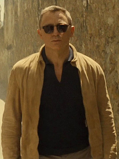 Daniel Craig James Bond Spectre Leather Jacket