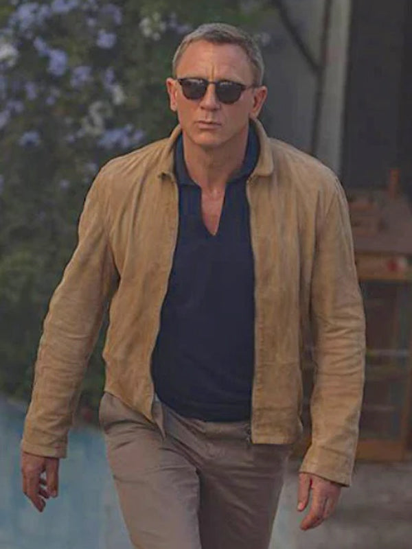 Daniel Craig James Bond Spectre Leather Jacket