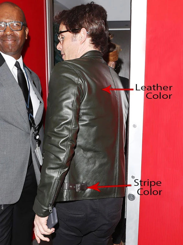 James Marsden Black Leather Jacket