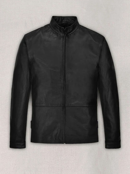 Minority Report Tom Cruise Black Leather Jacket