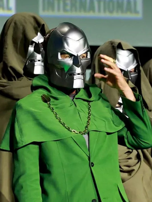 Robert Downey Jr Returns to Marvel as Doctor Doom Green Suit