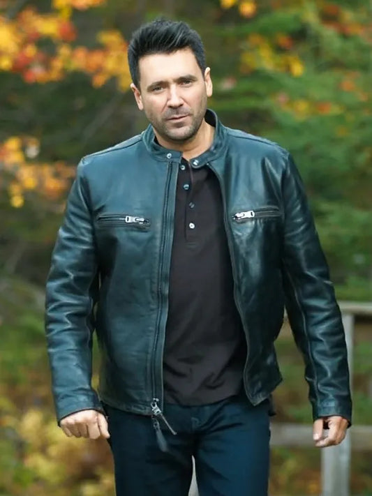 Sullivan’s Crossing S2 Andrew Mathews Black Leather Jacket