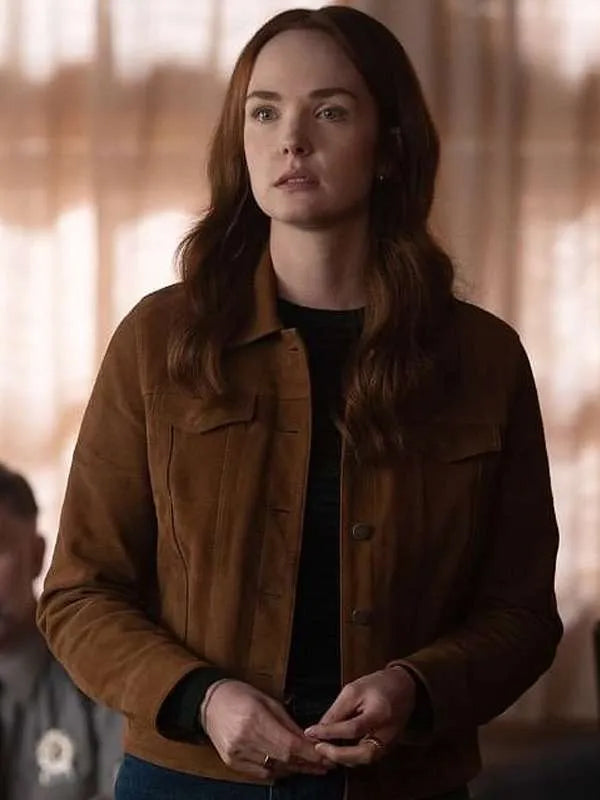 Sullivan’s Crossing S2 Maggie Sullivan Leather Trucker Jacket