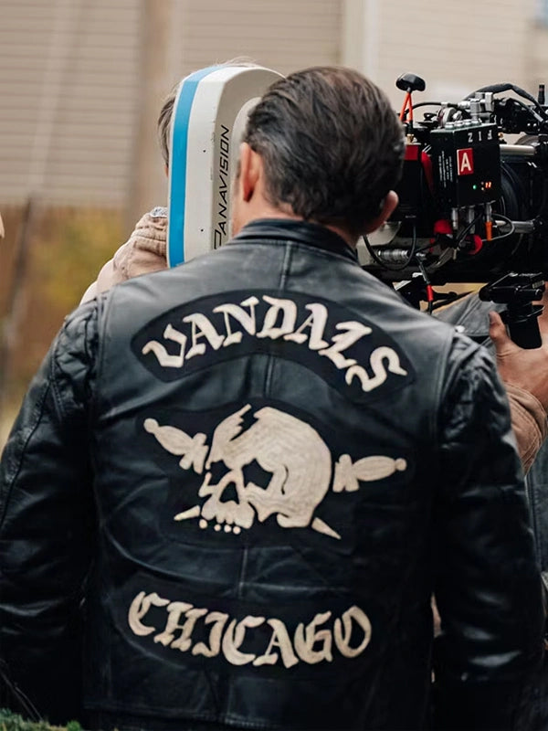 The Bikeriders Tom Hardy Black Leather Biker Jacket