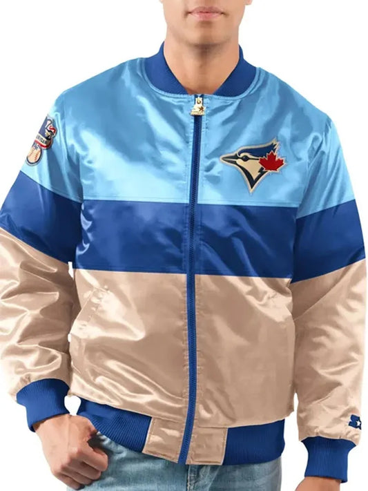 Toronto Blue Jays Blue Bomber Jacket