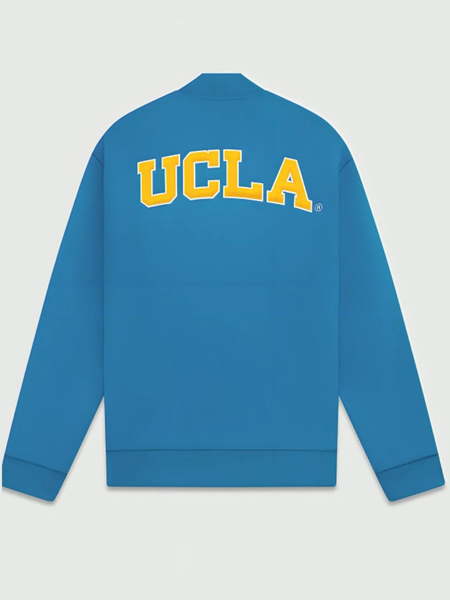 UCLA X OVO Bruins Wool Blue Varsity Jacket