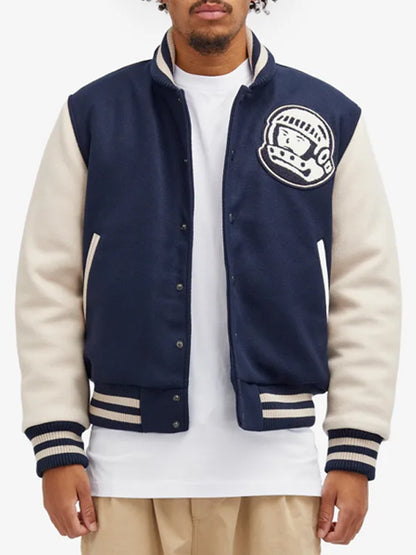 Billionaire Boys Club Blue Varsity Jacket