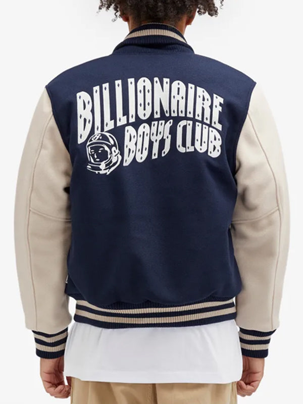 Billionaire Boys Club Blue Varsity Jacket